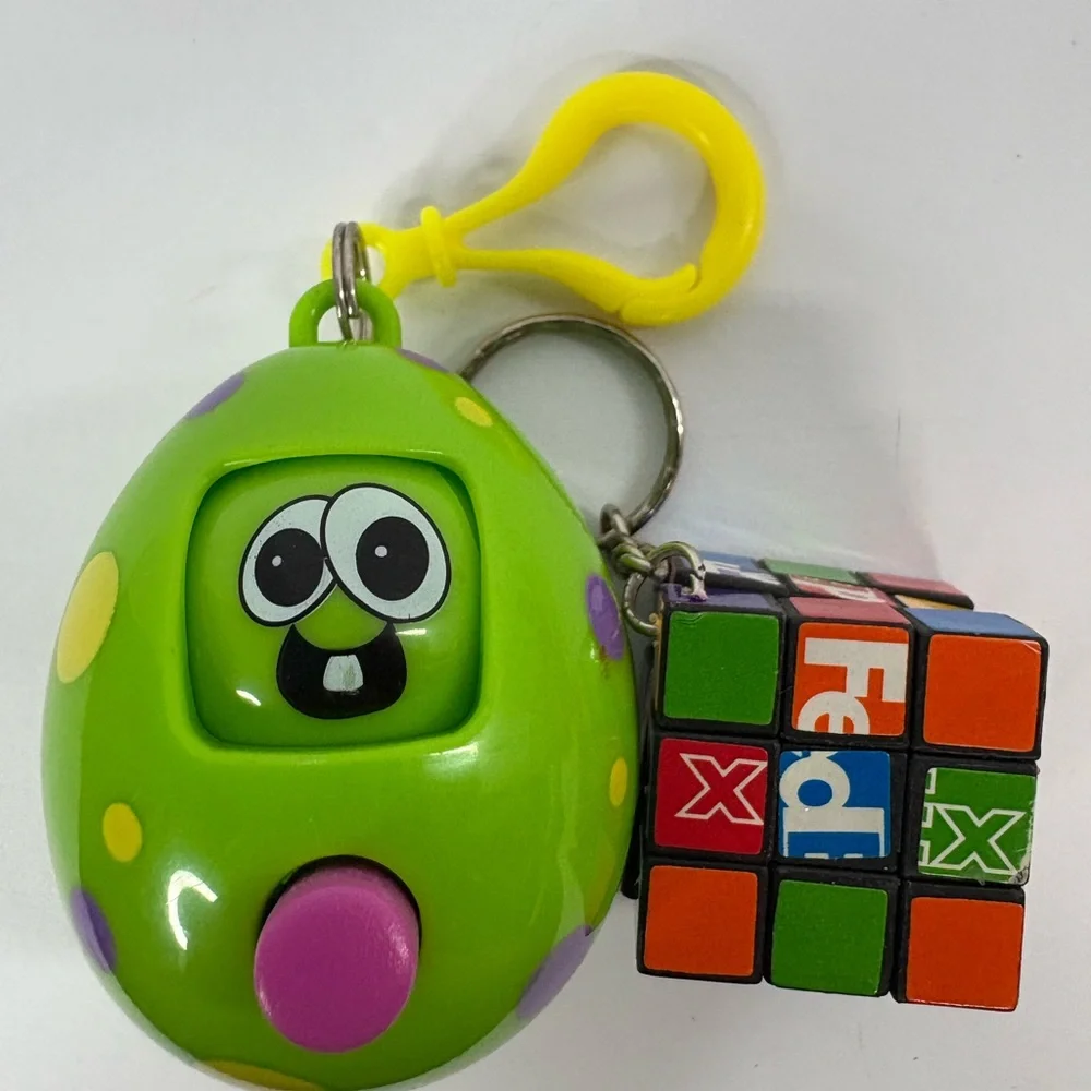 Colorful Kids Toy Keychain Set